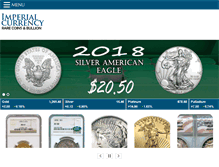 Tablet Screenshot of imperialcurrency.com